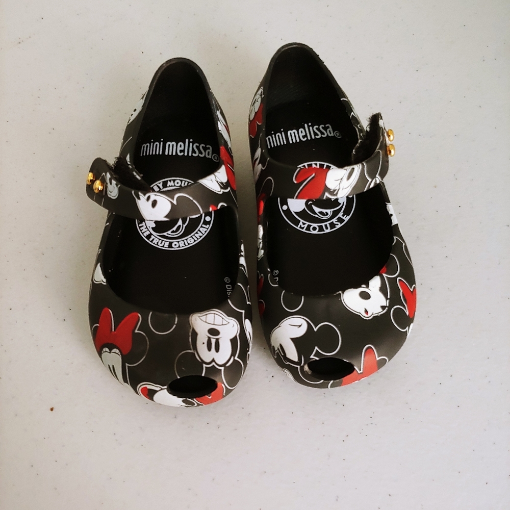 Mini Melissa Girl Toddler Size 5 Croc Shoes